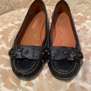 Antonio Melani Navy Loafers Size 8m